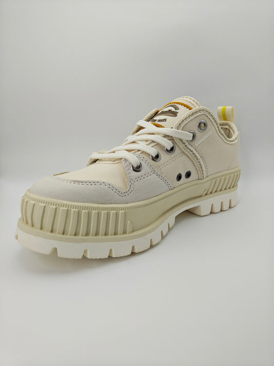 PALLADIUM PALLASHOCK LO CREAM WHITE